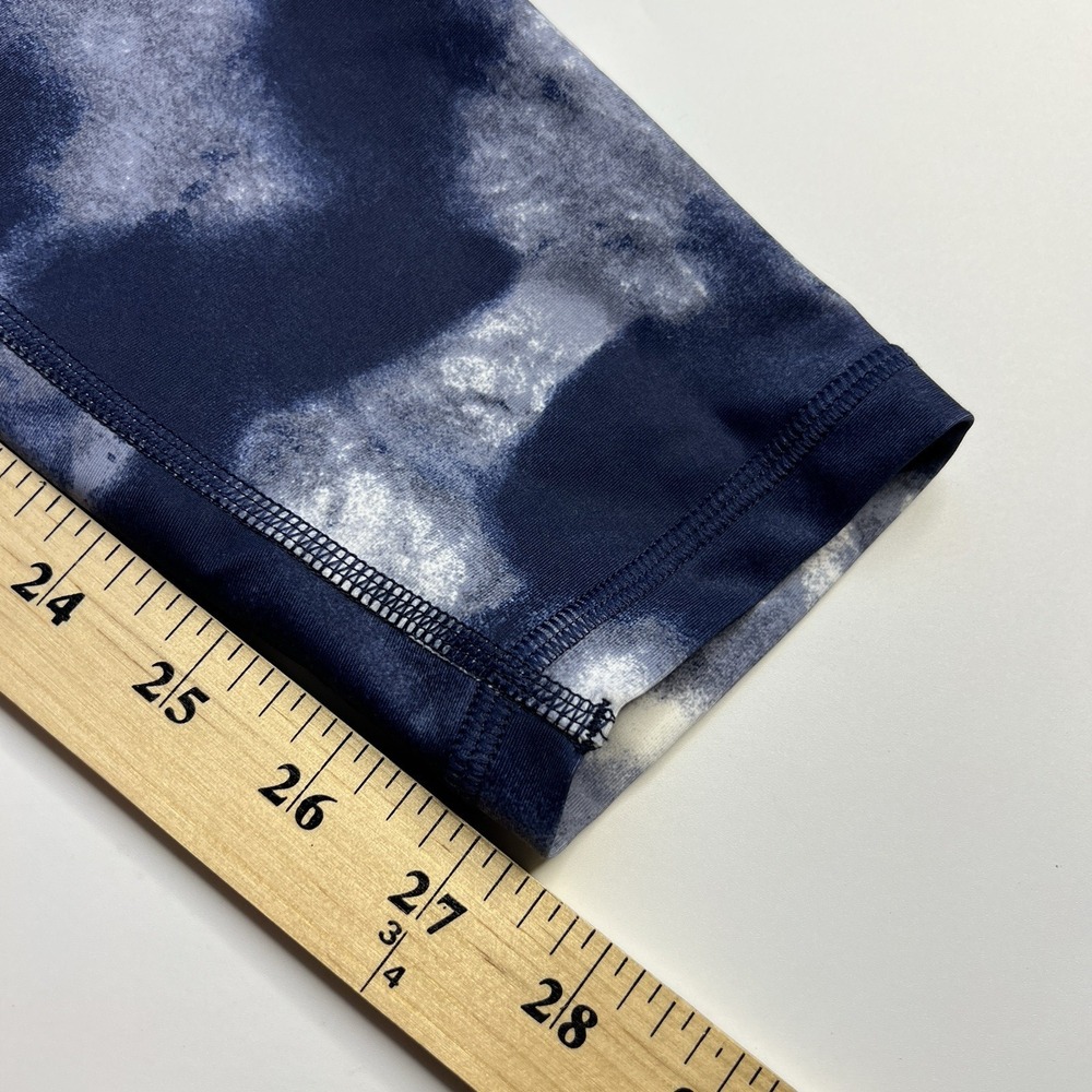 Old‎ Navy High Rise PowerSoft Leggings Women L Blue Gym Running Workout New - Picture 10 of 10